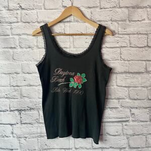 90's Harley Davidson 3D Emblem "Harley Honey" Women's True Vintage Tank Top